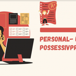 Курс "Местоимения личные и притяжательные"